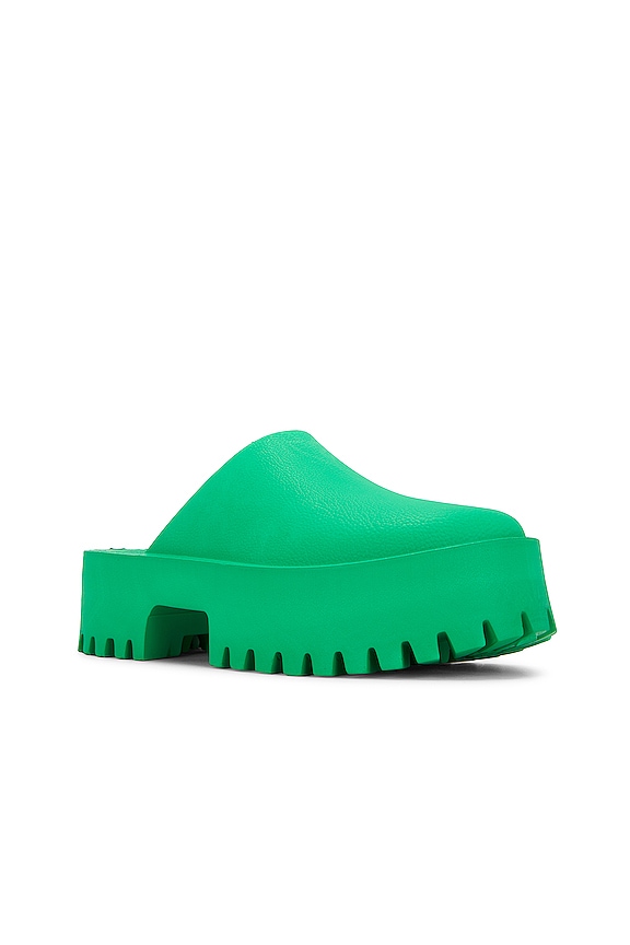 view 2 of 5 CLOGGE プラットフォームクログ in Green