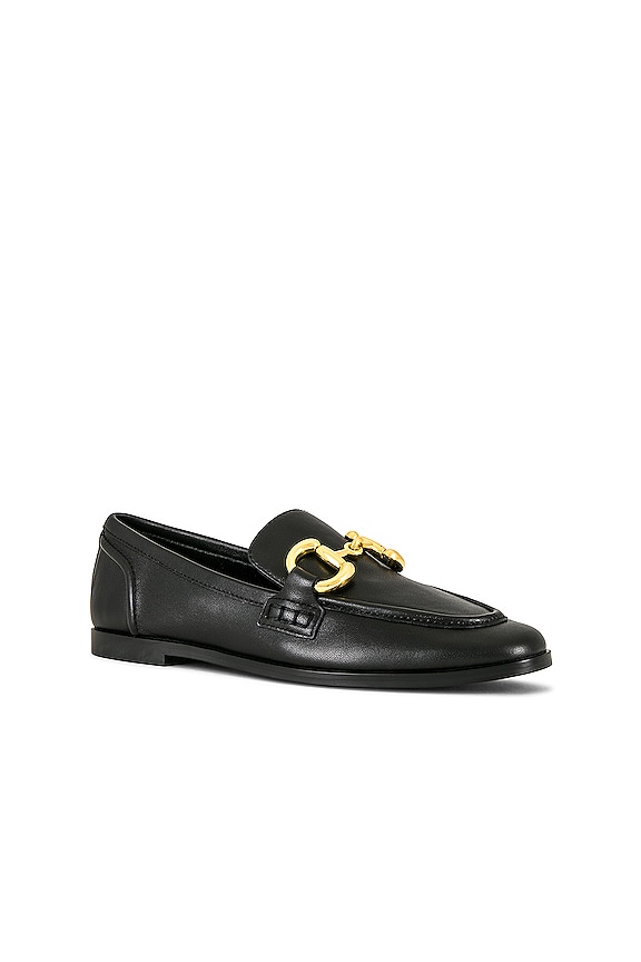 view 2 of 5 Velviteen Loafer in Black & Gold