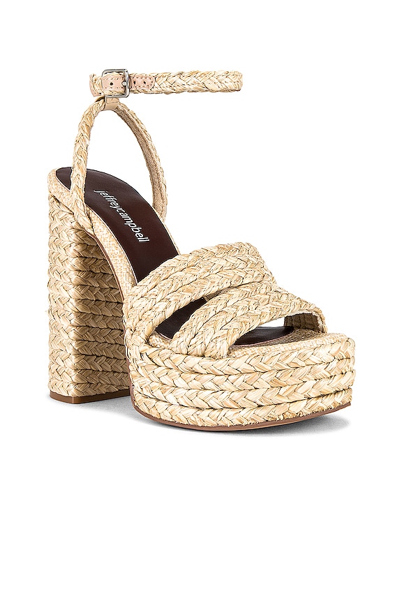 view 2 of 5 ZAPATILLAS ABIERTAS YAWL in Natural Raffia