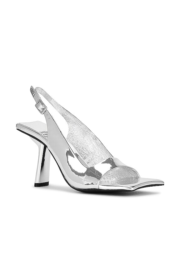 view 2 of 5 SANDALIA SURREALIST in Silver Patent