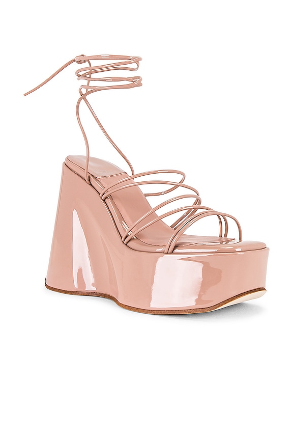 view 2 of 5 Levels Sandal in Natural Patent