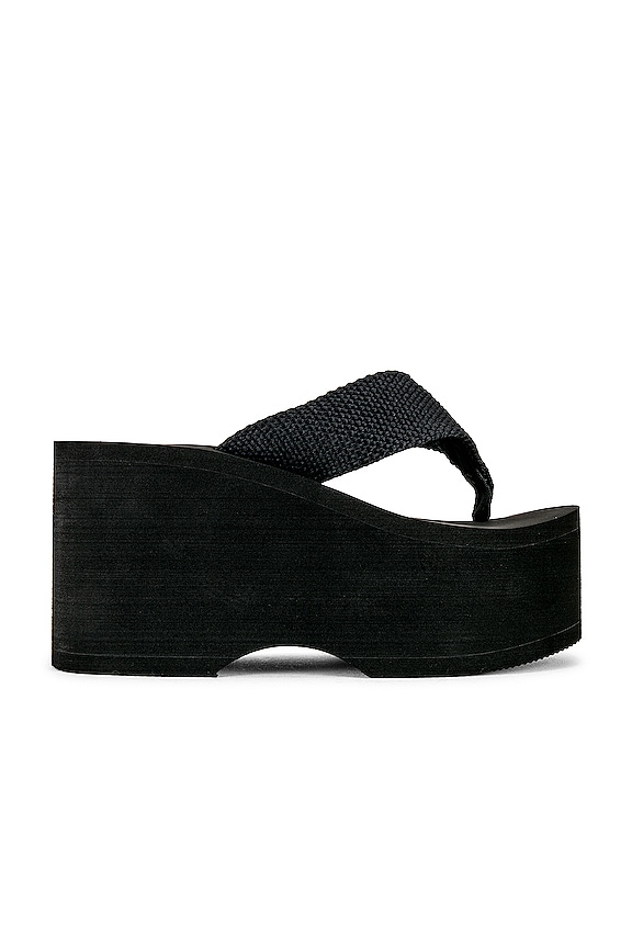 view 1 of 5 Wavin Sandal in Black