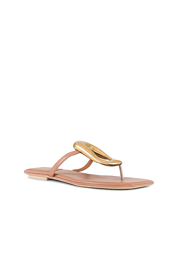 view 2 of 5 Linques-2 Sandal in Natural Gold