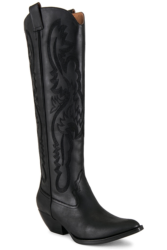 view 2 of 5 САПОГИ CALVERA in Black Washed