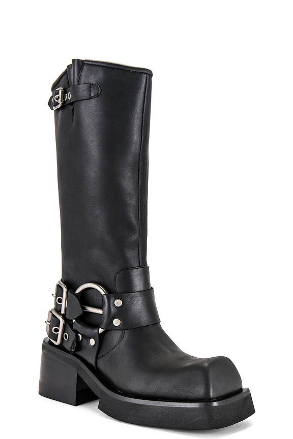 view 2 of 5 FRAUDULENT 부츠 in Black Silver