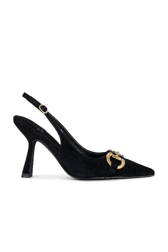 view 1 of 5 Estella Pump in Black & Bronze