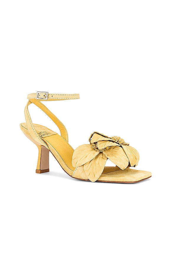 view 2 of 5 Honolulu Heel in Yellow Suede