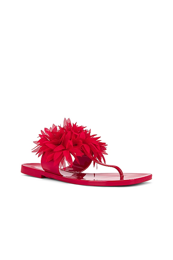 view 2 of 5 SANDALES POLLINATE in Red Shiny