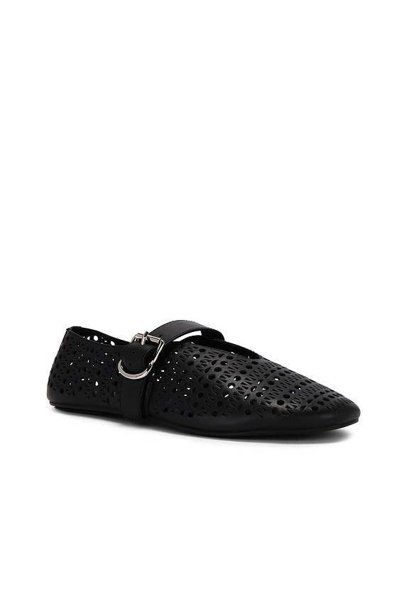 view 2 of 5 Shelly Lsr Mary Janes in Black