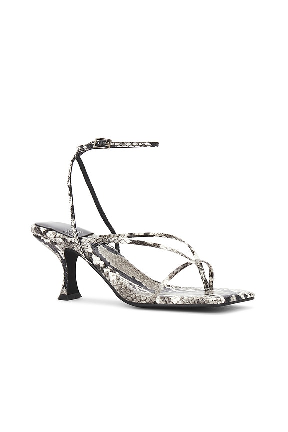 view 2 of 5 FLUXX 힐 in Silver Grey Snake