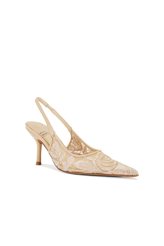 view 2 of 5 SANDALIA LOFFICELE in Natural Lace