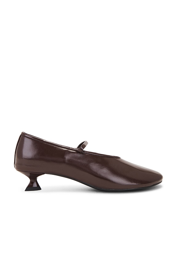 view 1 of 5 My-Dream Pump in Brown Shiny