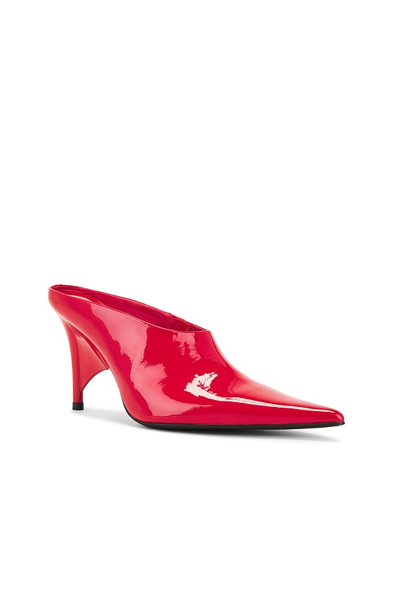 view 2 of 5 Vader Mule in Red Patent