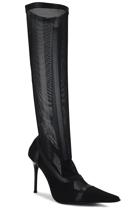 view 2 of 5 САПОГИ STOCKINGS in Black Combo