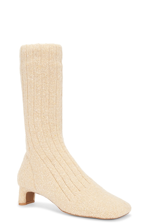 view 2 of 5 Fitted Boots in Buff