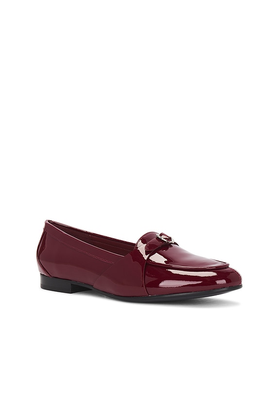 view 2 of 5 Perks Pump in Chery Red Patent