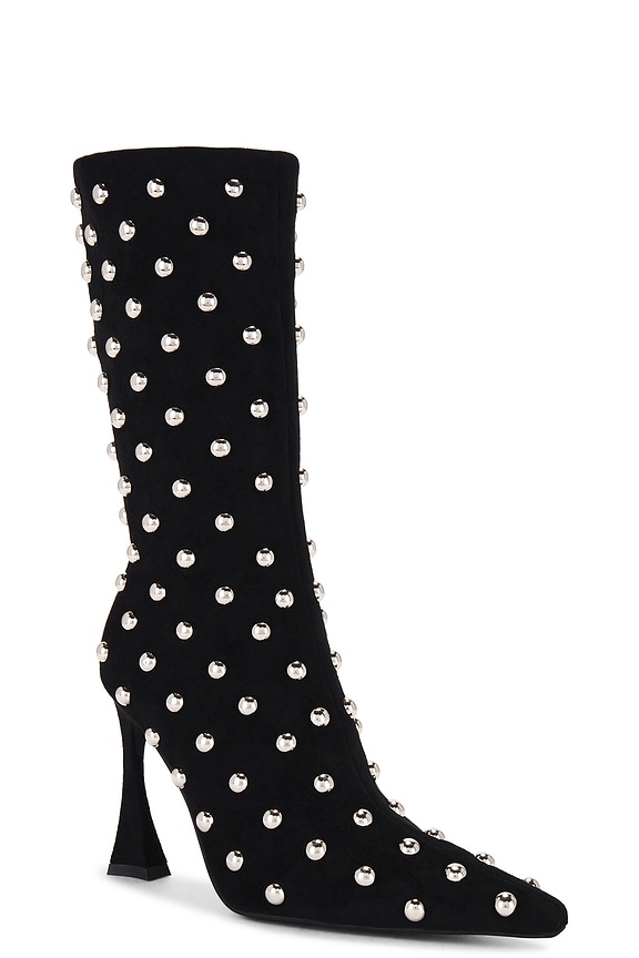 view 2 of 5 BOTA FANCY-U in Black Suede Silver