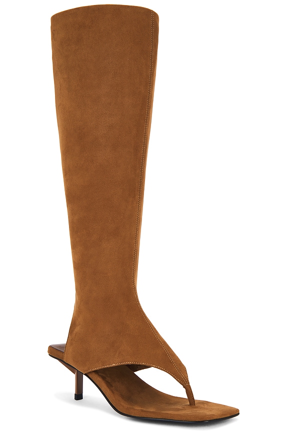 view 2 of 5 Confidence Boots in Tan Suede