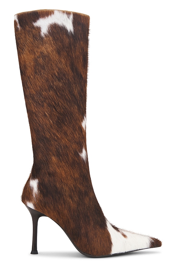 view 2 of 5 BOTAS A LA ALTURA RODILLA DARLING in Tan White Cow