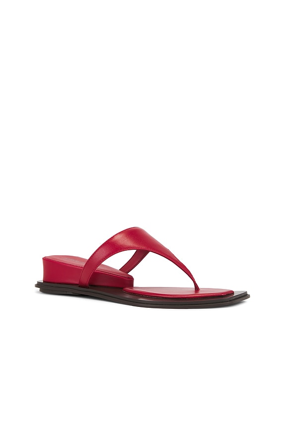 view 2 of 5 SANDALIAS PEDESTAL in Red