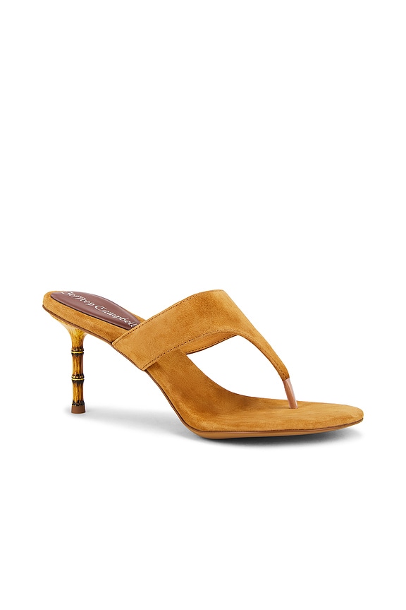view 2 of 5 Marilla Sandal in Camel Suede