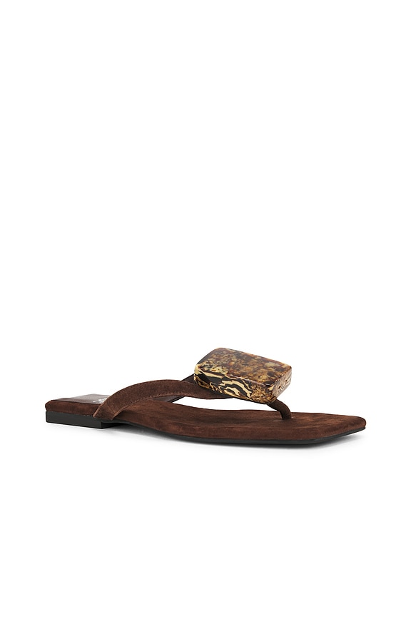 view 2 of 5 Tyla Sandal in Brown Suede