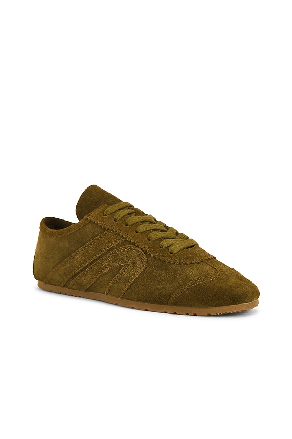 view 2 of 7 Aleta Sneaker in Moss Suede