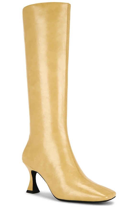 view 2 of 5 Checkmate-2 Boot in Light Yellow Distressed
