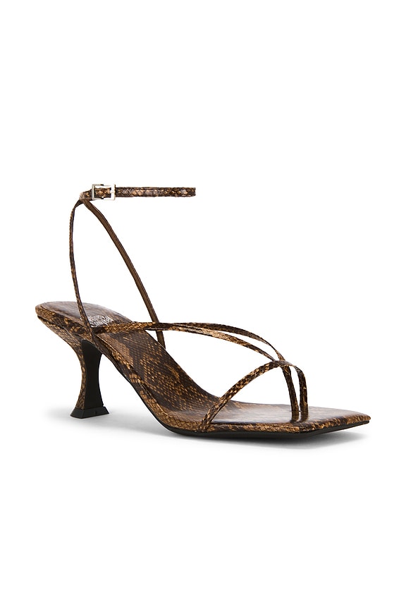 view 2 of 5 Fluxx Sandal in Brown Multi Python