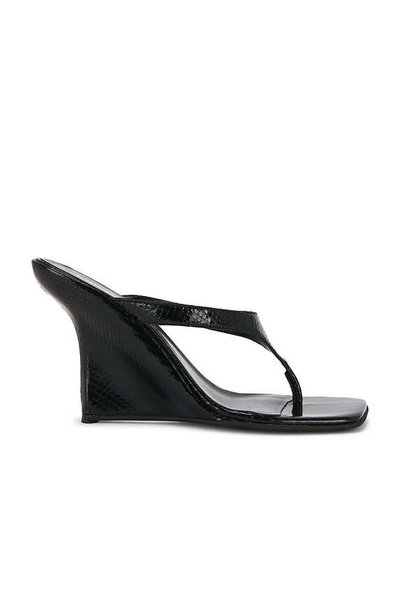 view 1 of 5 ROMEE 샌들 in Black Snake