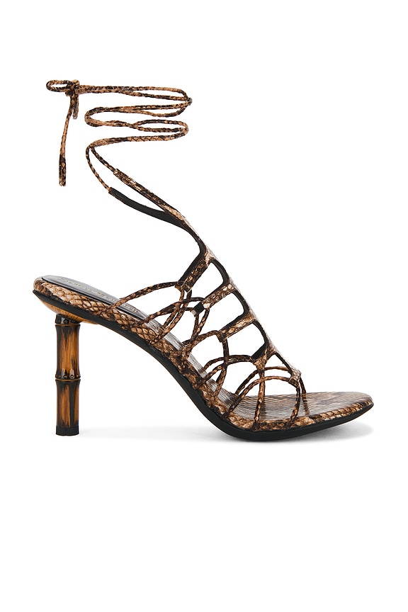 view 1 of 5 Scintilla Sandal in Brown Multi Python