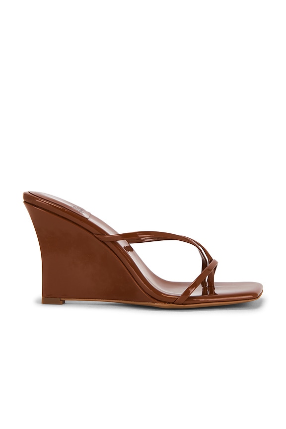 view 1 of 5 Biscotti Sandal in Caramel Patent