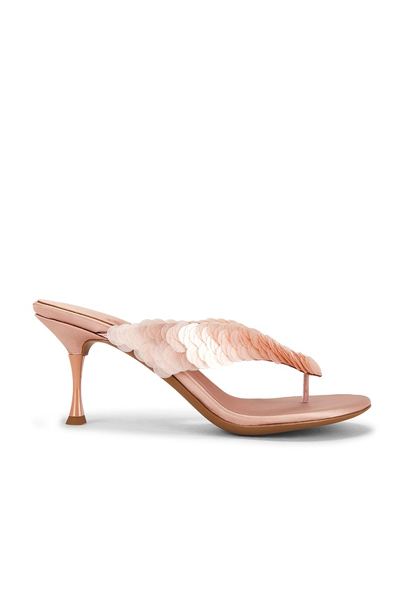 view 1 of 5 Bopz Sequin Sandal in Blush Combo