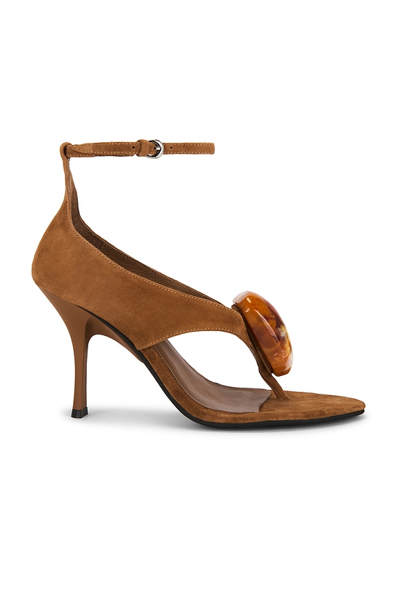 view 1 of 5 САНДАЛИИ AMELIANA in Tan Suede Combo