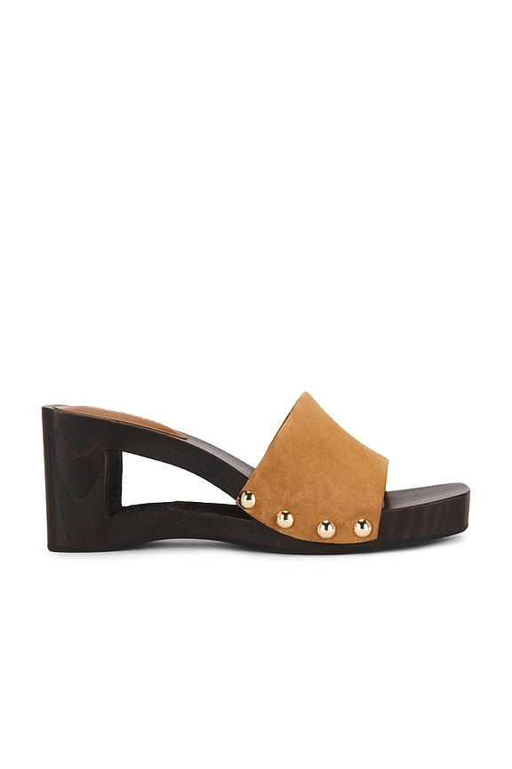 view 1 of 5 Foresee Sandal in Camel Suede