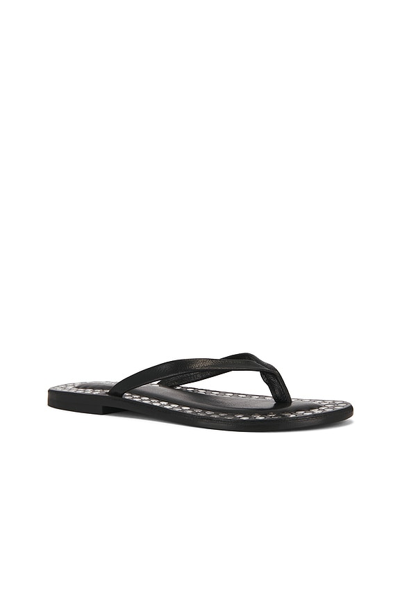 view 2 of 5 Katrina Strap Sandal in Black & Silver