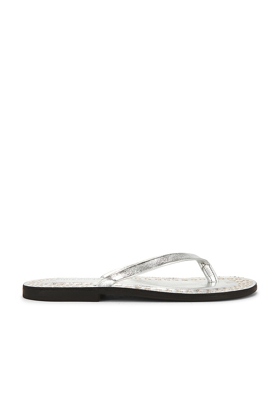 view 1 of 5 Katrina Strap Sandal in Silver & Gold