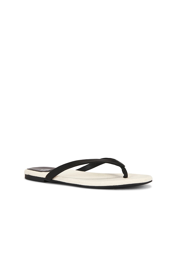 view 2 of 5 Kierra Sandal in Black & Cream Combo