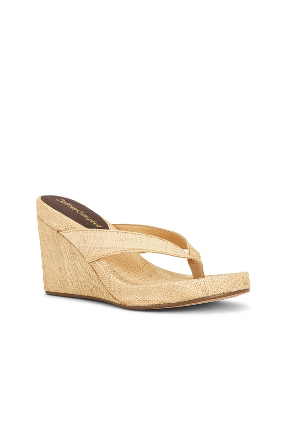 view 2 of 5 Liezel Sandal in Natural Raffia