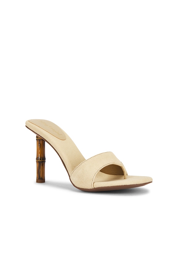 view 2 of 5 Linette Sandal in Beige Canvas