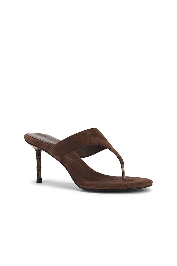 view 2 of 5 Marilla Sandal in Coffee Suede