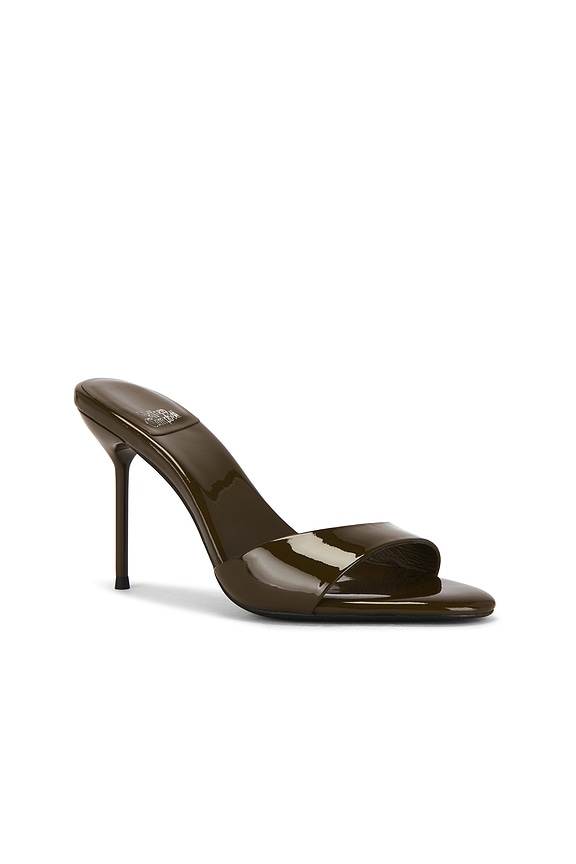 view 2 of 5 SANDALIA CE-SOIRE in Olive Patent