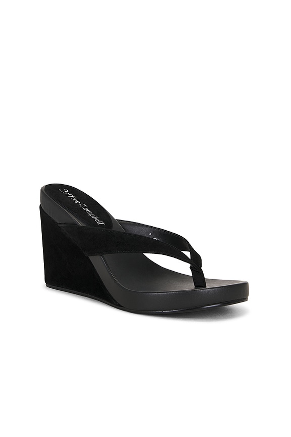 view 2 of 5 SANDALIA LIEZEL in Black Suede Combo