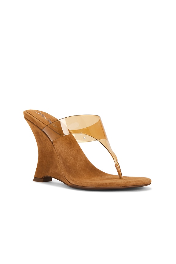 view 2 of 5 SANDALES PERSISTENT in Tan Suede Combo