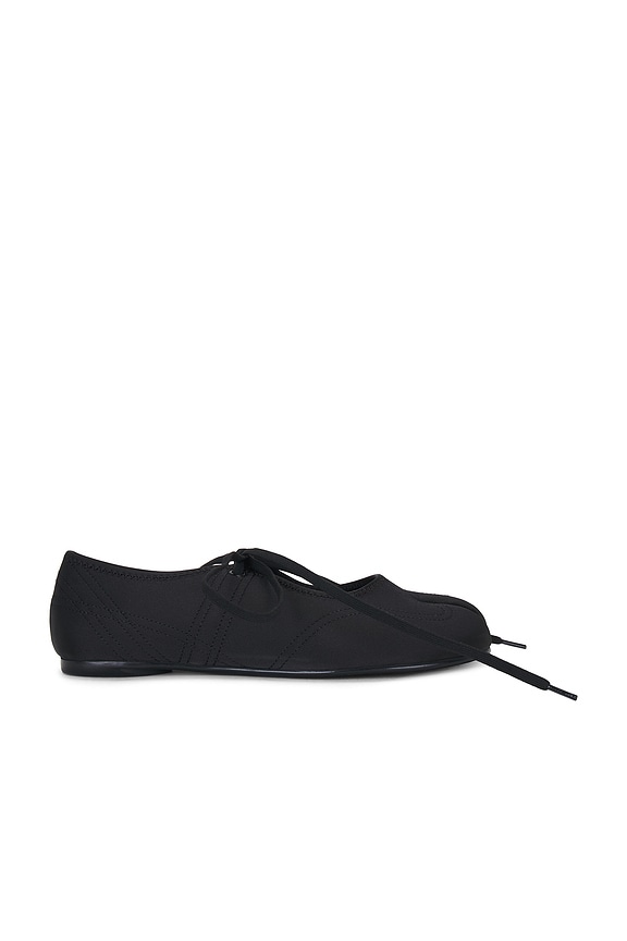view 2 of 5 Saturna Flat in Black Satin