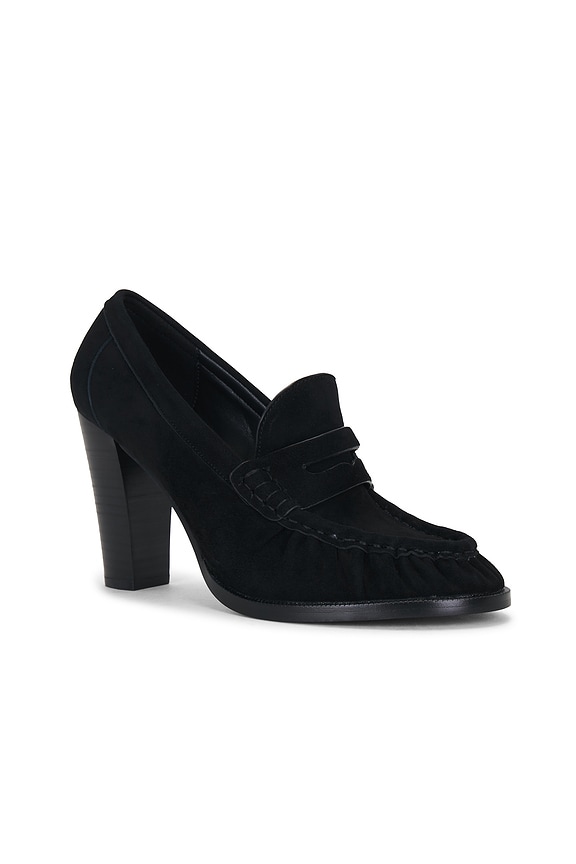 view 2 of 5 Smithson Pump in Black Suede