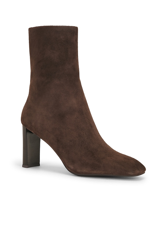 view 2 of 5 Essential Boot in Chocolate Suede
