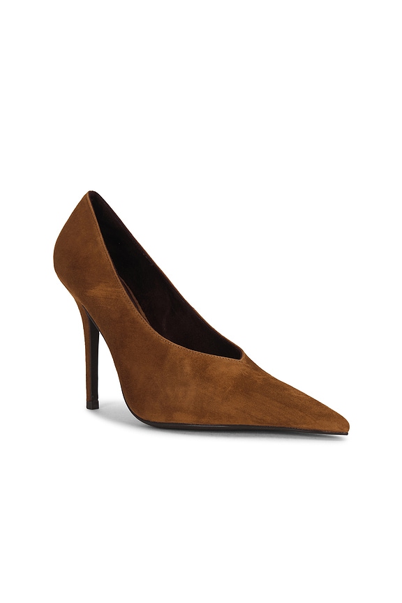 view 2 of 5 Diffuse Pump in Camel Suede
