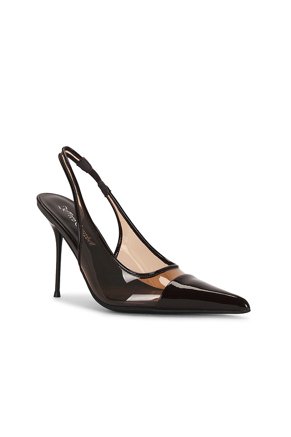 view 2 of 5 Pucker Slingback Pump in Brown Combo