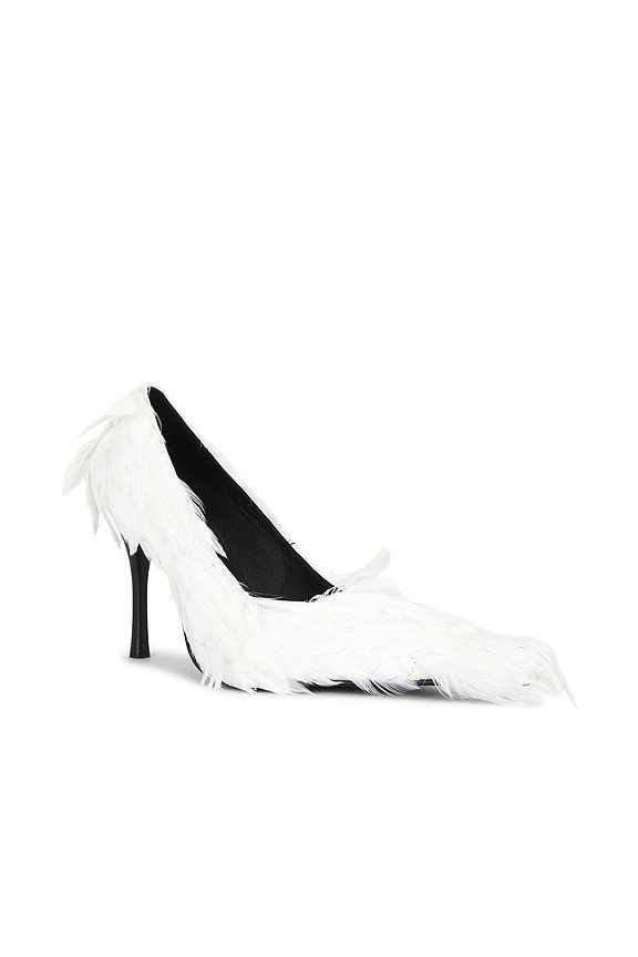 view 2 of 5 Plumage Pump in White